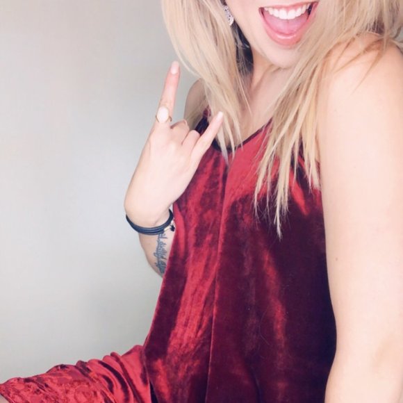 VINTAGE VELVET SLIP - Picture 1 of 3